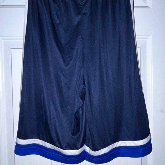 Men’s Blue Adidas Basketball Shorts Size Medium - Picture 2 of 3